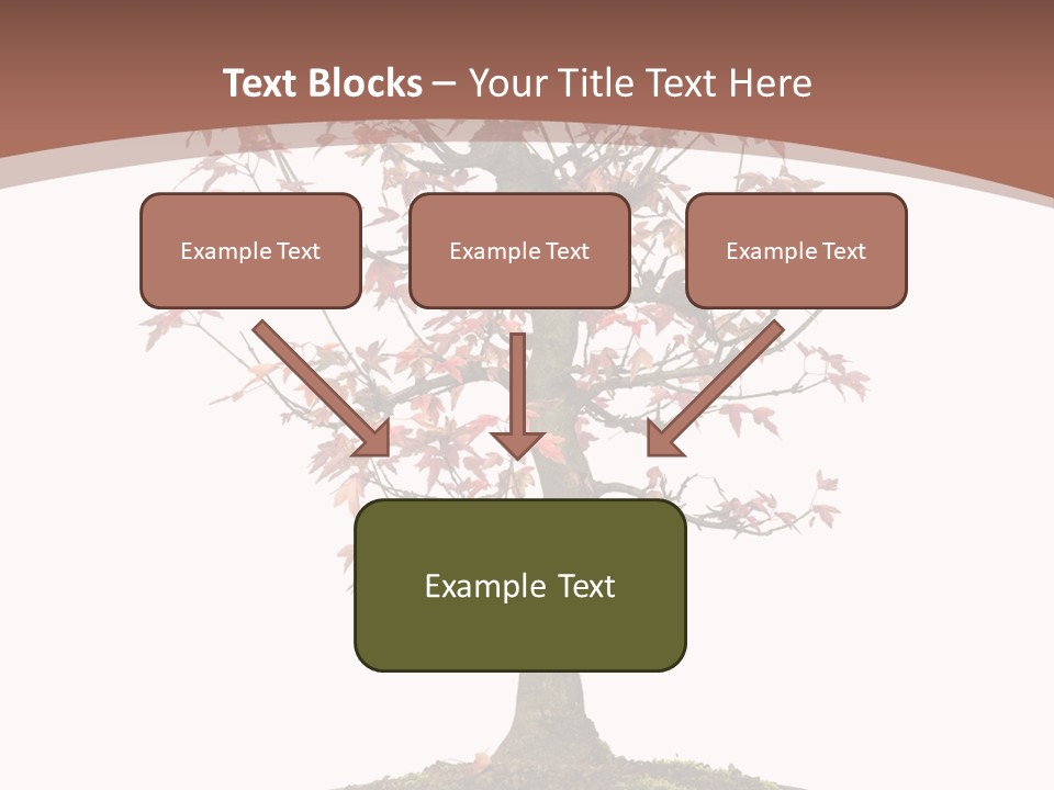 Big Abstract House PowerPoint Template