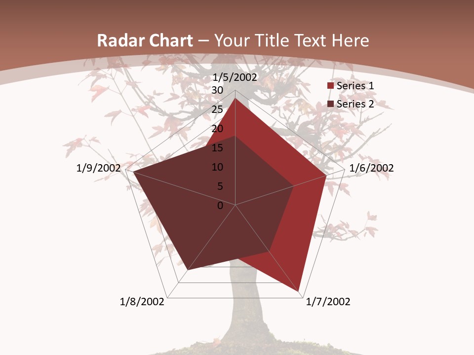 Big Abstract House PowerPoint Template