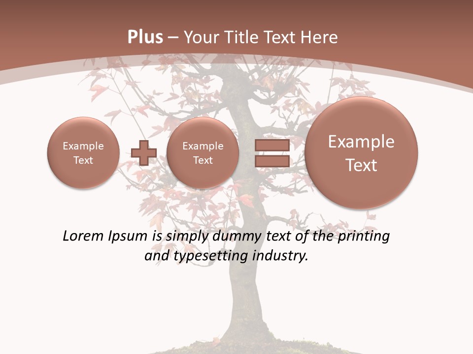 Big Abstract House PowerPoint Template