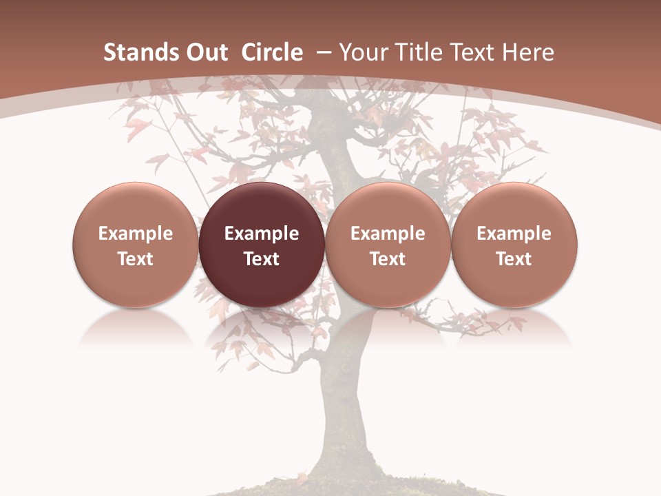 Big Abstract House PowerPoint Template