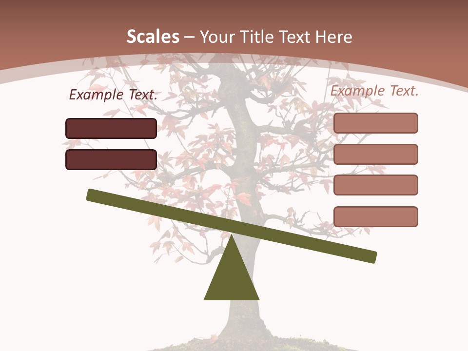 Big Abstract House PowerPoint Template
