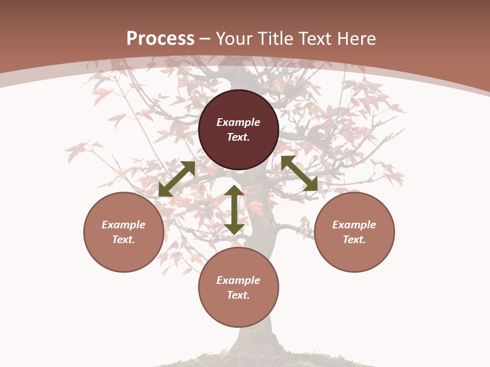 Big Abstract House PowerPoint Template