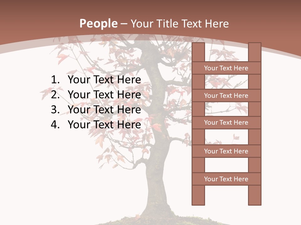 Big Abstract House PowerPoint Template