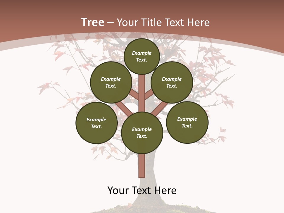 Big Abstract House PowerPoint Template