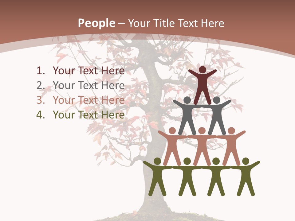 Big Abstract House PowerPoint Template