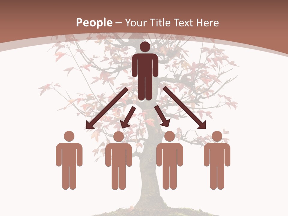 Big Abstract House PowerPoint Template