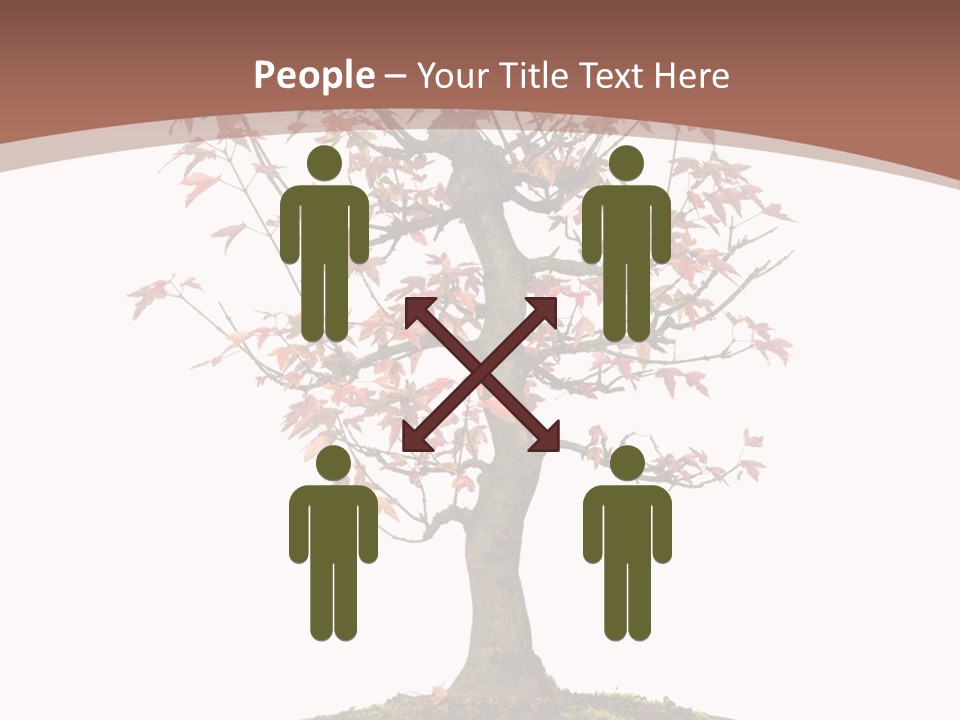 Big Abstract House PowerPoint Template