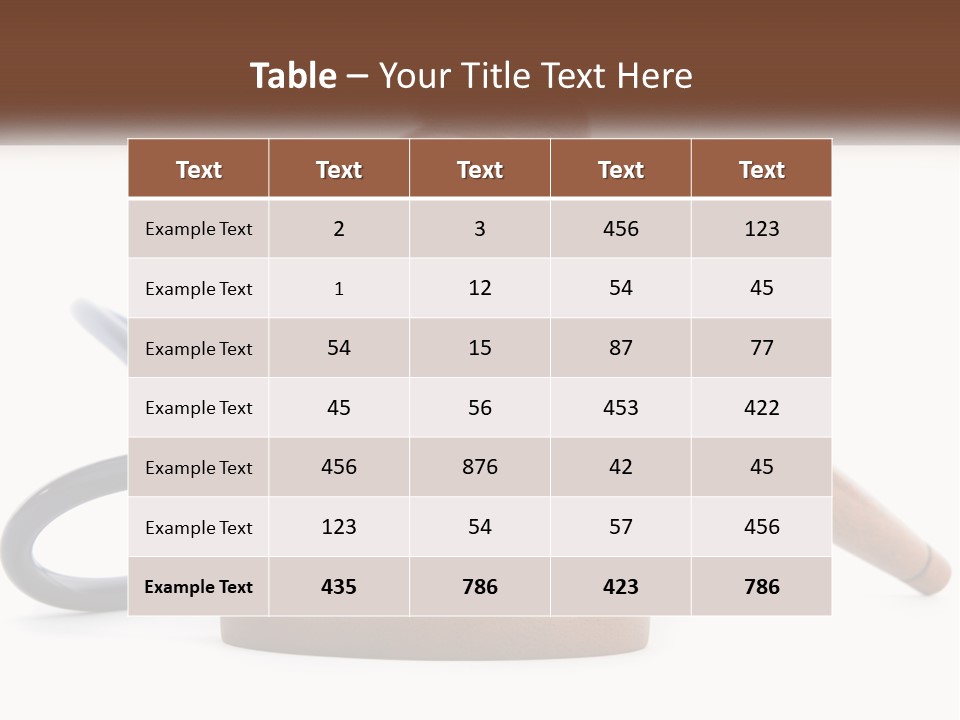 House Ball High PowerPoint Template