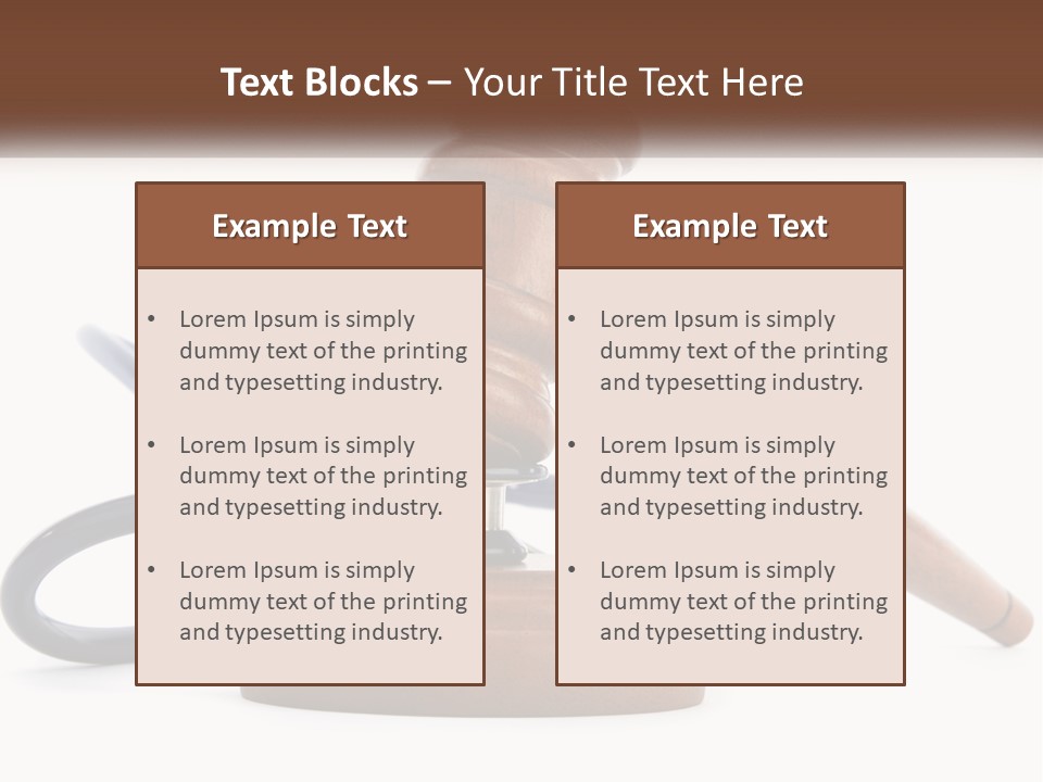 House Ball High PowerPoint Template