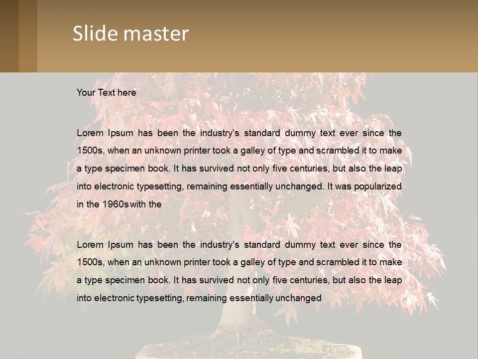 Illustration Structure City PowerPoint Template