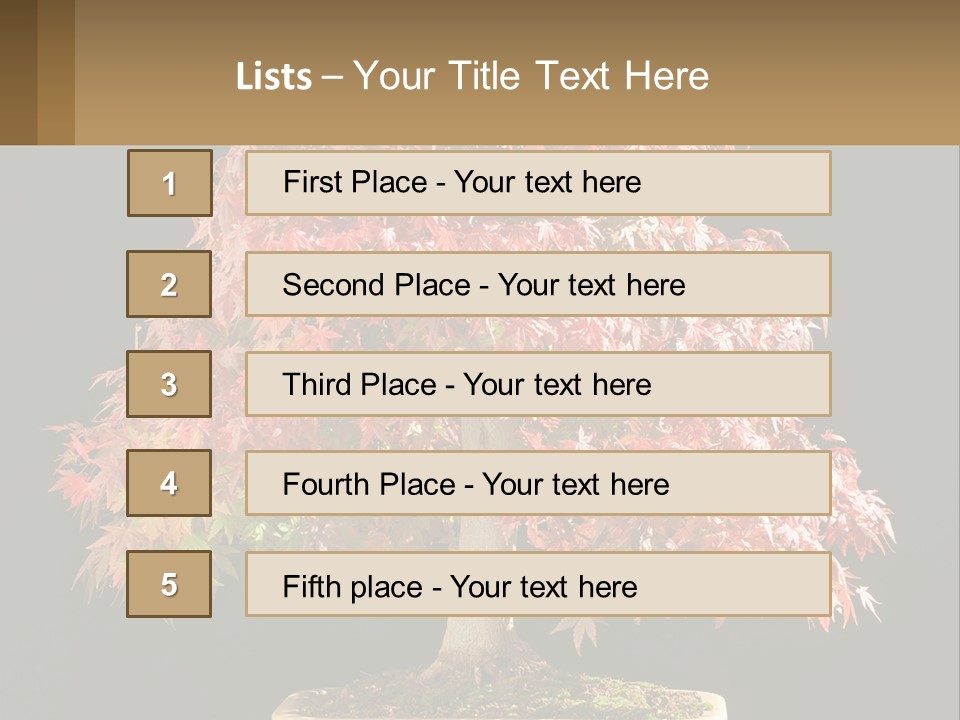 Illustration Structure City PowerPoint Template