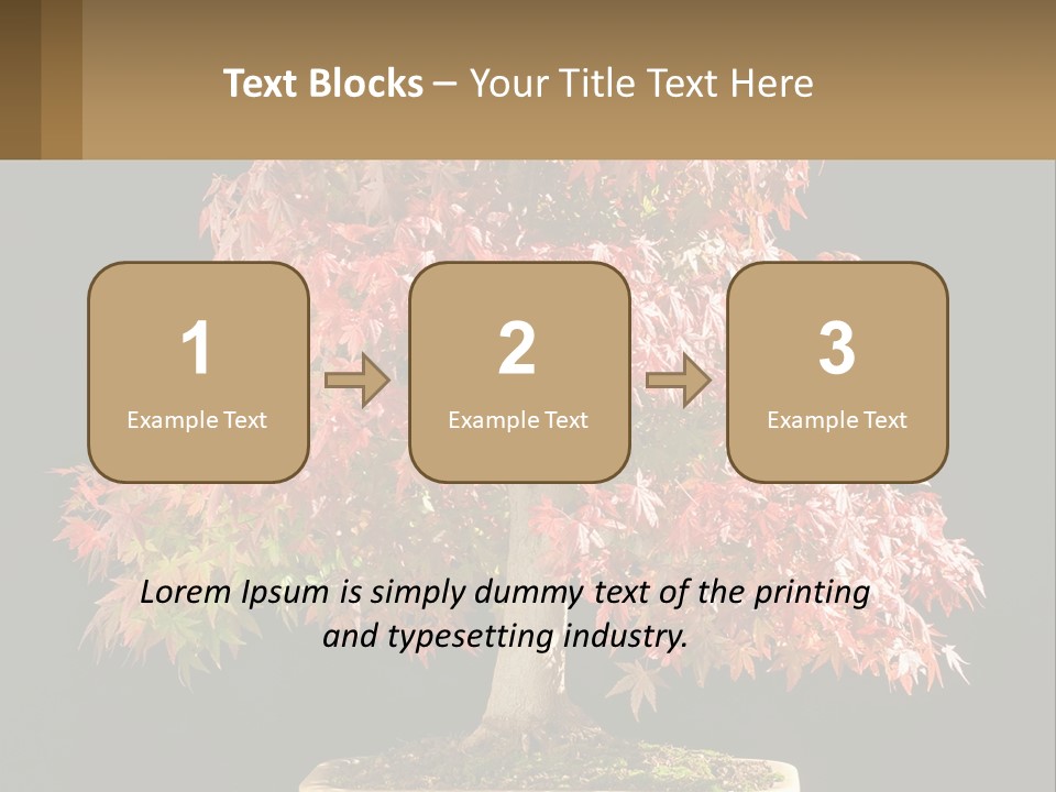 Illustration Structure City PowerPoint Template