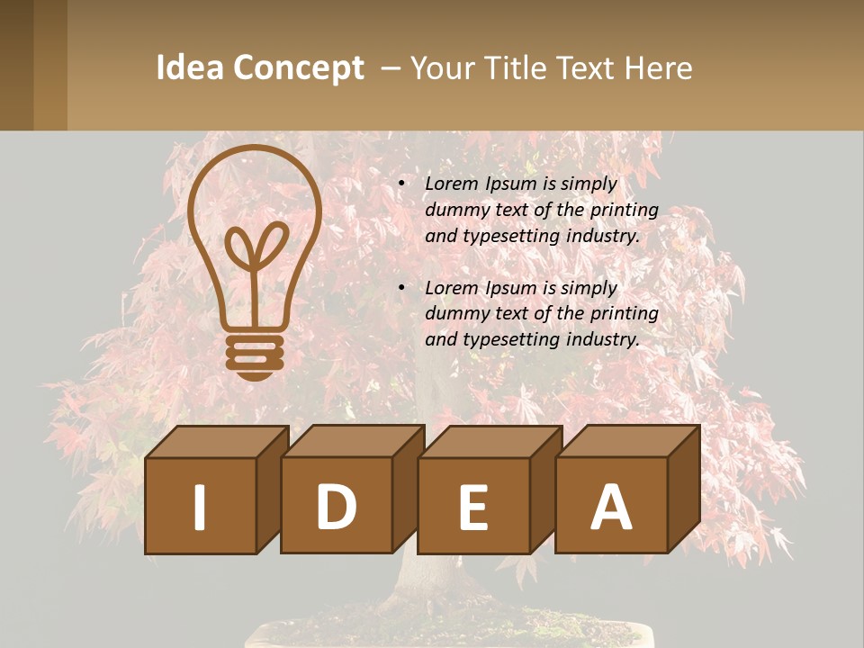 Illustration Structure City PowerPoint Template