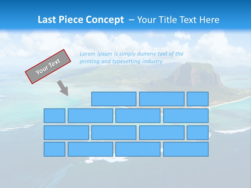 Tall Earth Light PowerPoint Template