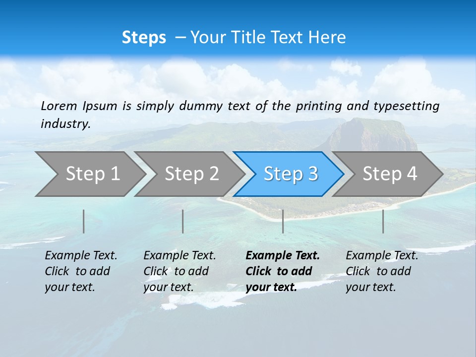 Tall Earth Light PowerPoint Template