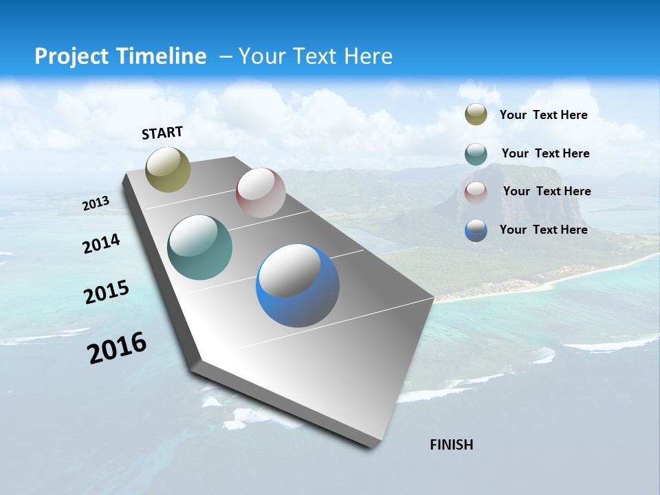 Tall Earth Light PowerPoint Template