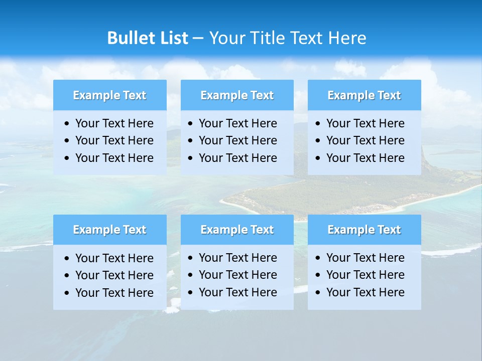 Tall Earth Light PowerPoint Template