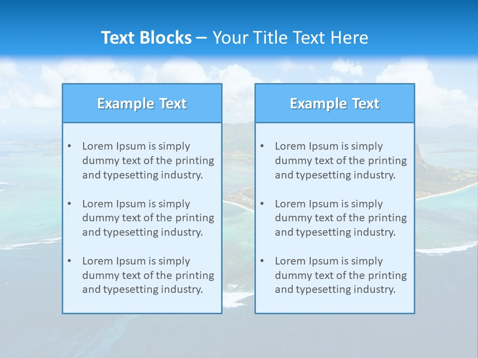 Tall Earth Light PowerPoint Template