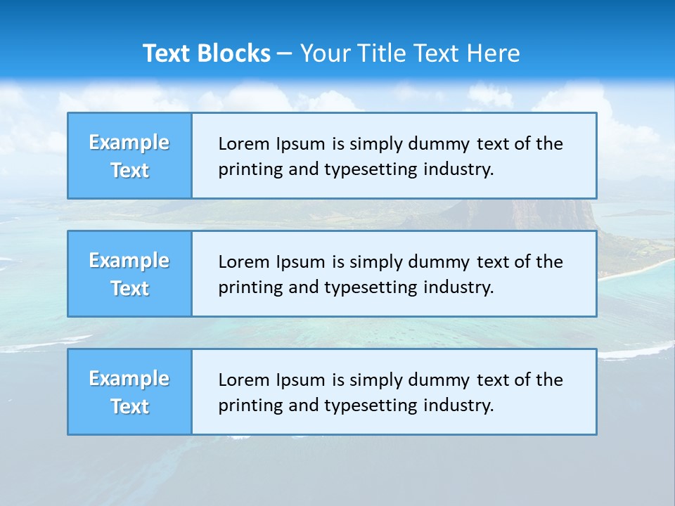 Tall Earth Light PowerPoint Template
