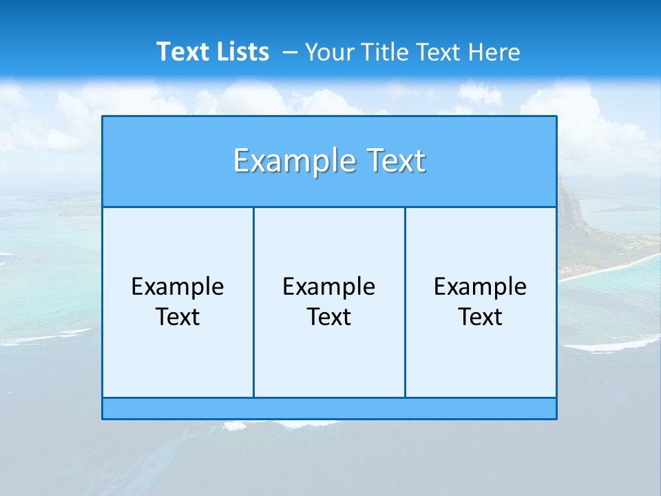 Tall Earth Light PowerPoint Template