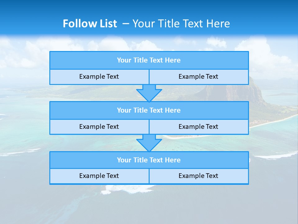 Tall Earth Light PowerPoint Template