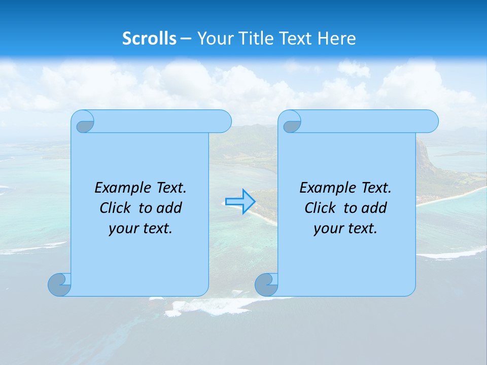 Tall Earth Light PowerPoint Template