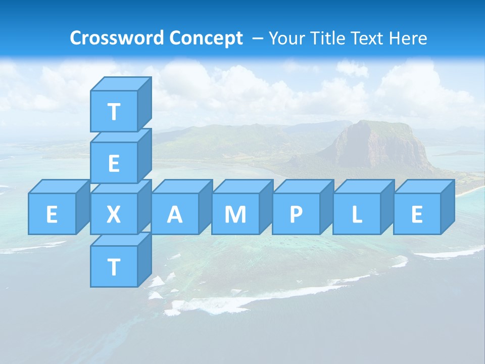 Tall Earth Light PowerPoint Template