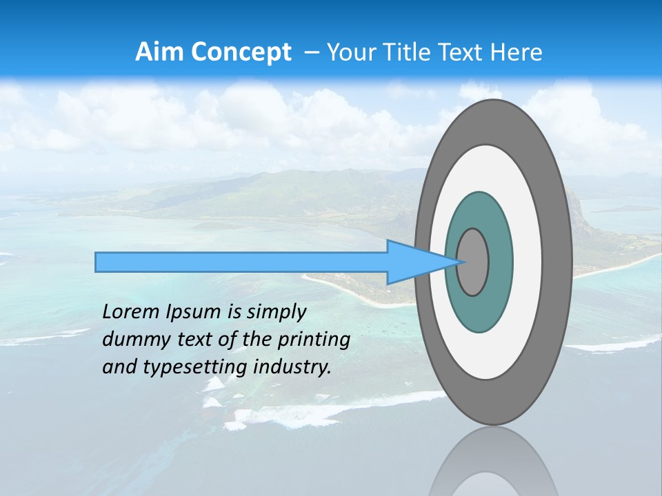 Tall Earth Light PowerPoint Template