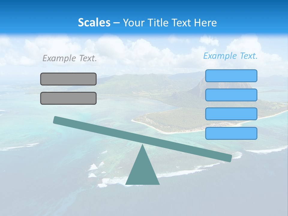 Tall Earth Light PowerPoint Template