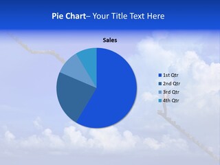 Town Illustration Big PowerPoint Template