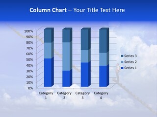 Town Illustration Big PowerPoint Template