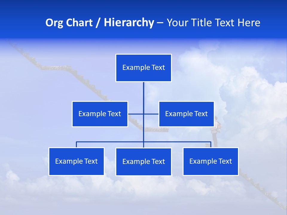 Town Illustration Big PowerPoint Template