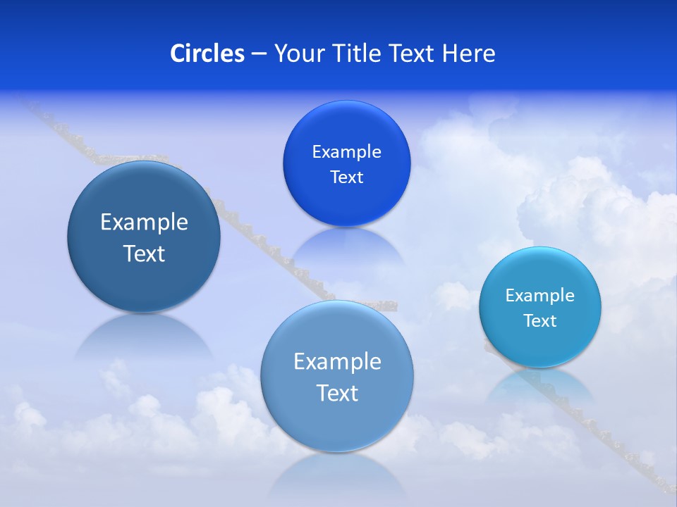 Town Illustration Big PowerPoint Template