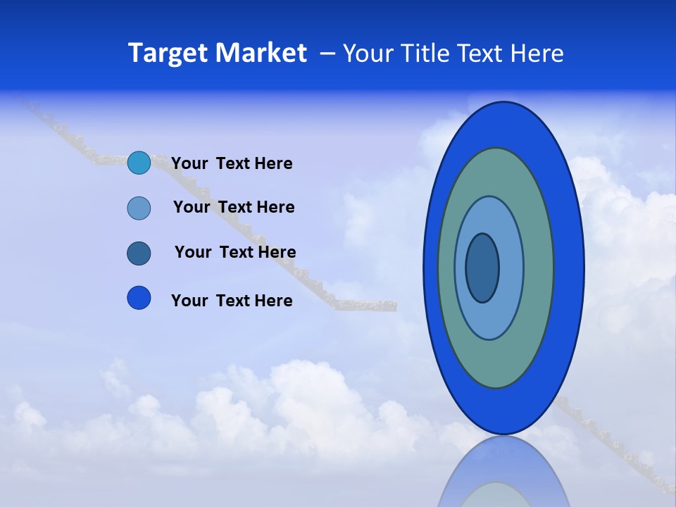 Town Illustration Big PowerPoint Template