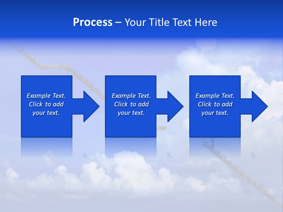 Town Illustration Big PowerPoint Template