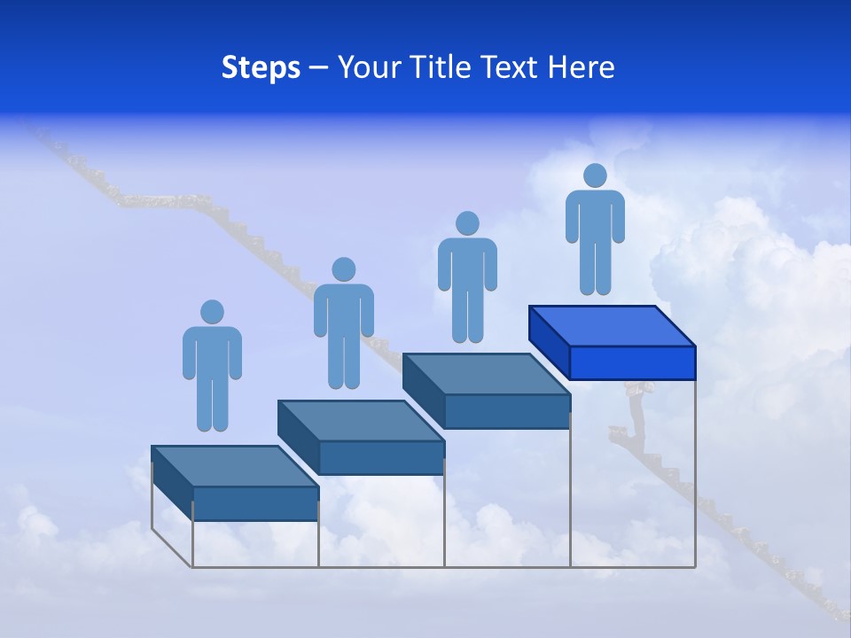 Town Illustration Big PowerPoint Template