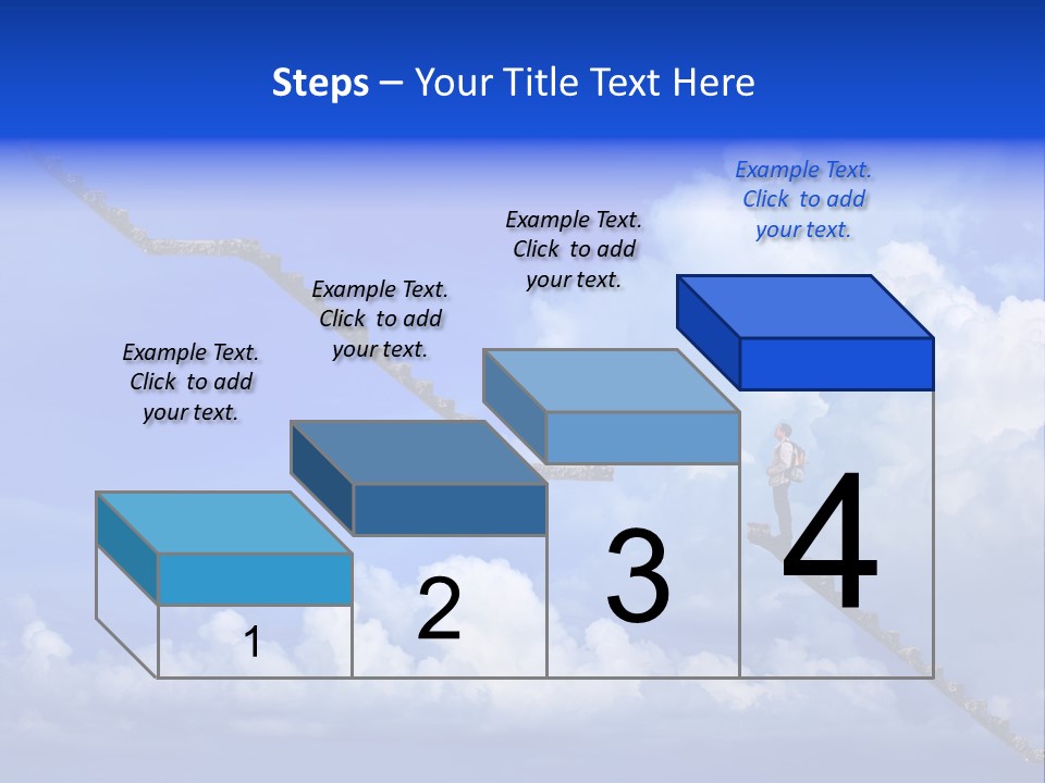 Town Illustration Big PowerPoint Template