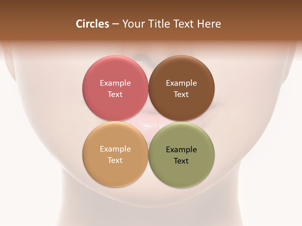 Cube Shape Tall PowerPoint Template