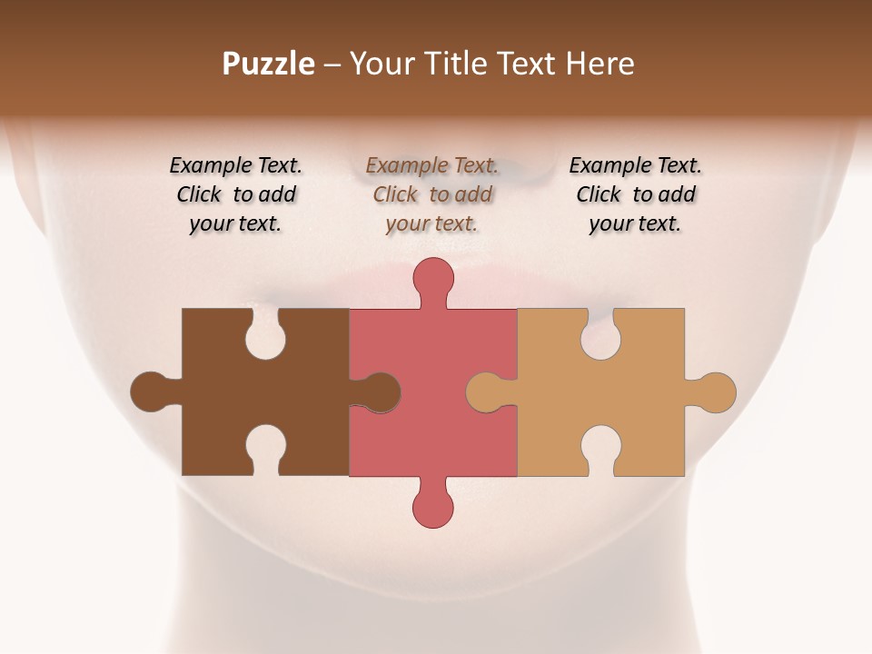 Cube Shape Tall PowerPoint Template