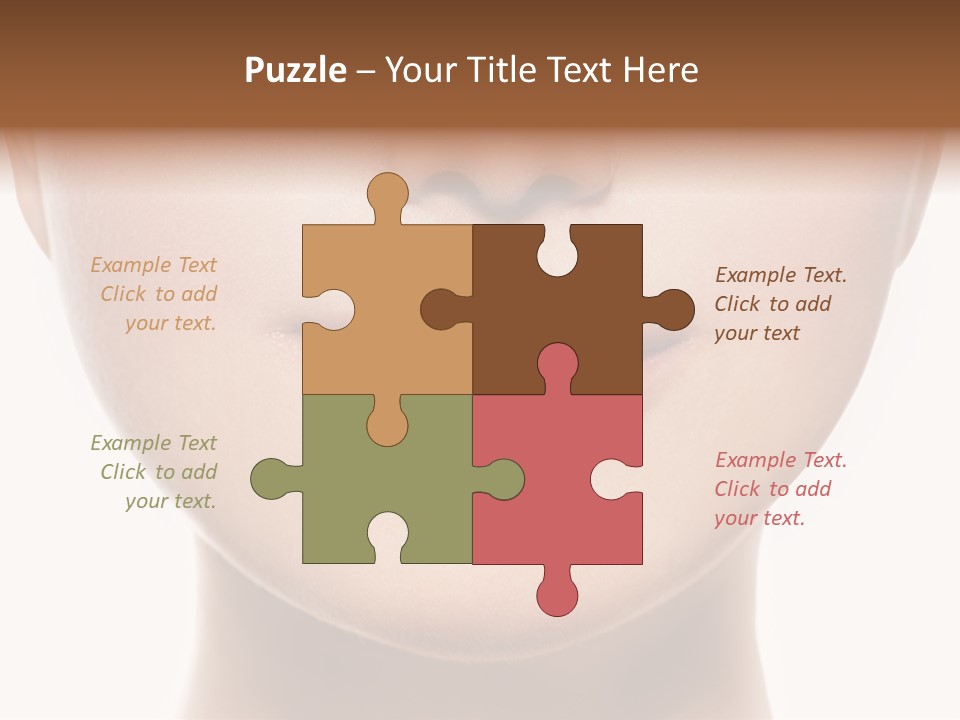 Cube Shape Tall PowerPoint Template