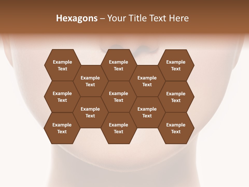 Cube Shape Tall PowerPoint Template