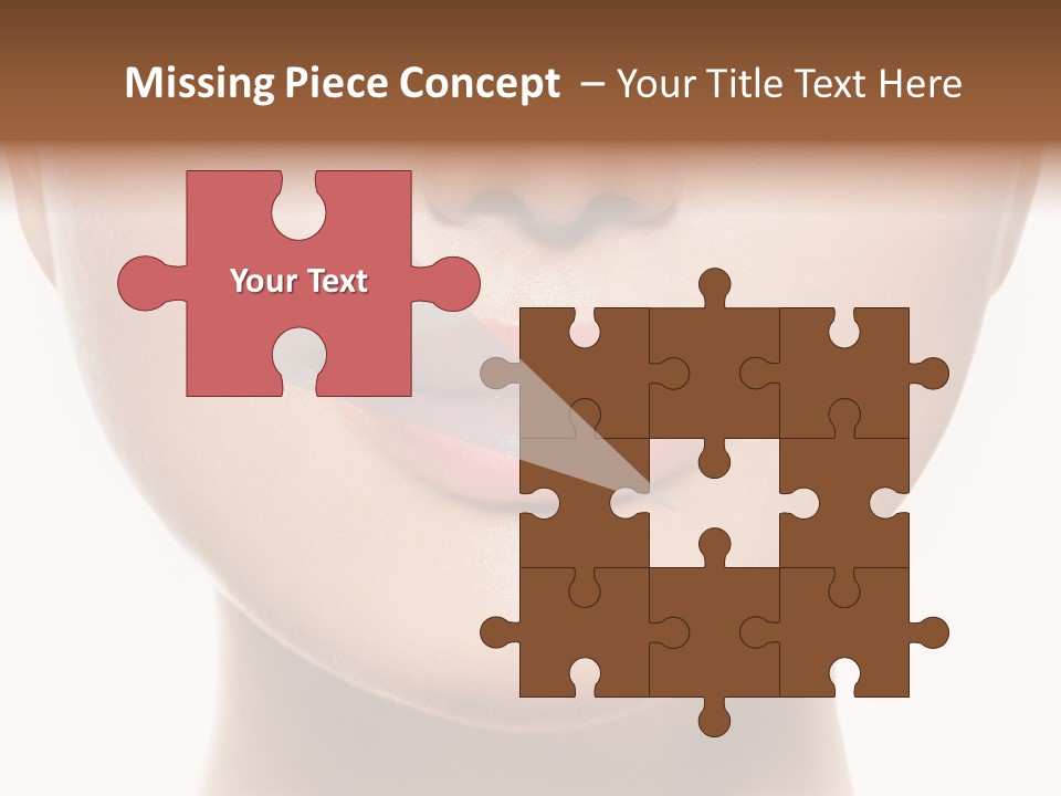 Cube Shape Tall PowerPoint Template