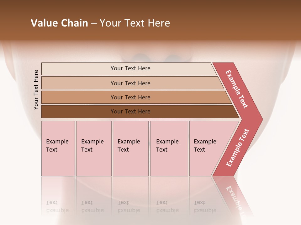 Cube Shape Tall PowerPoint Template