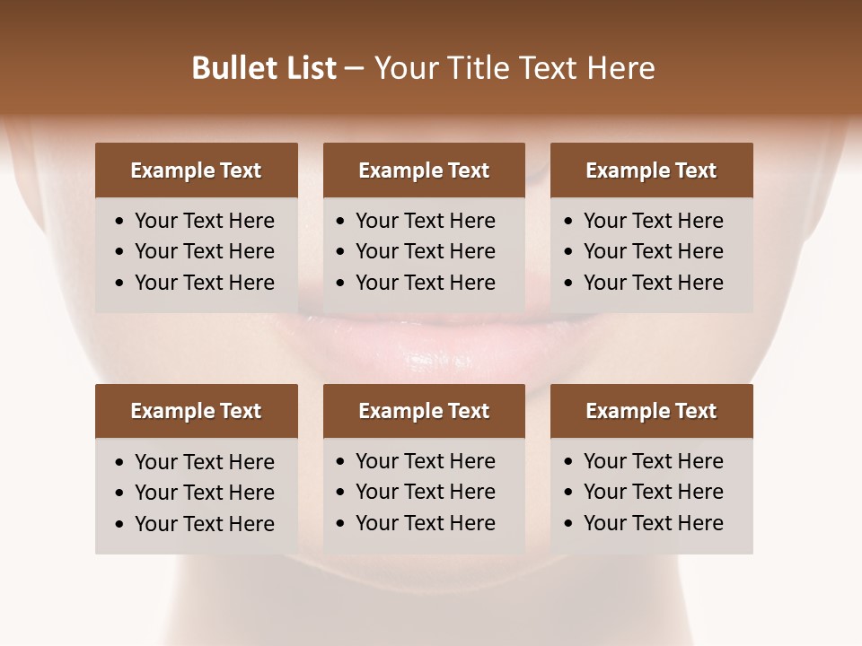 Cube Shape Tall PowerPoint Template