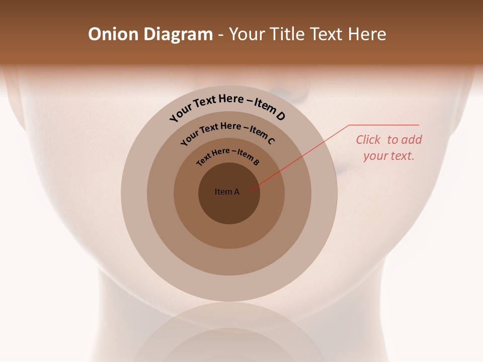 Cube Shape Tall PowerPoint Template