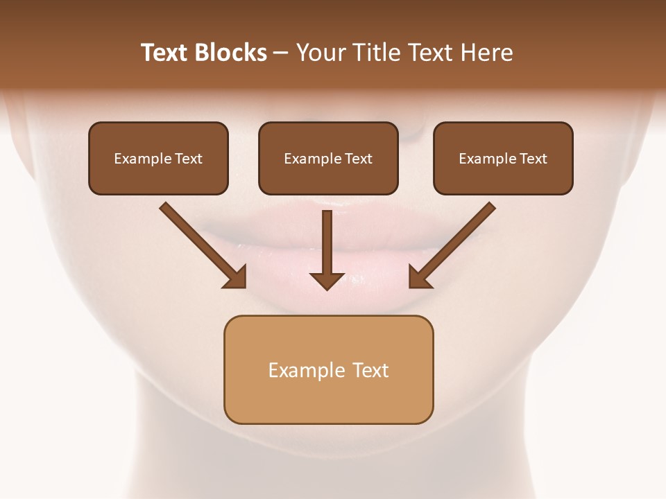 Cube Shape Tall PowerPoint Template
