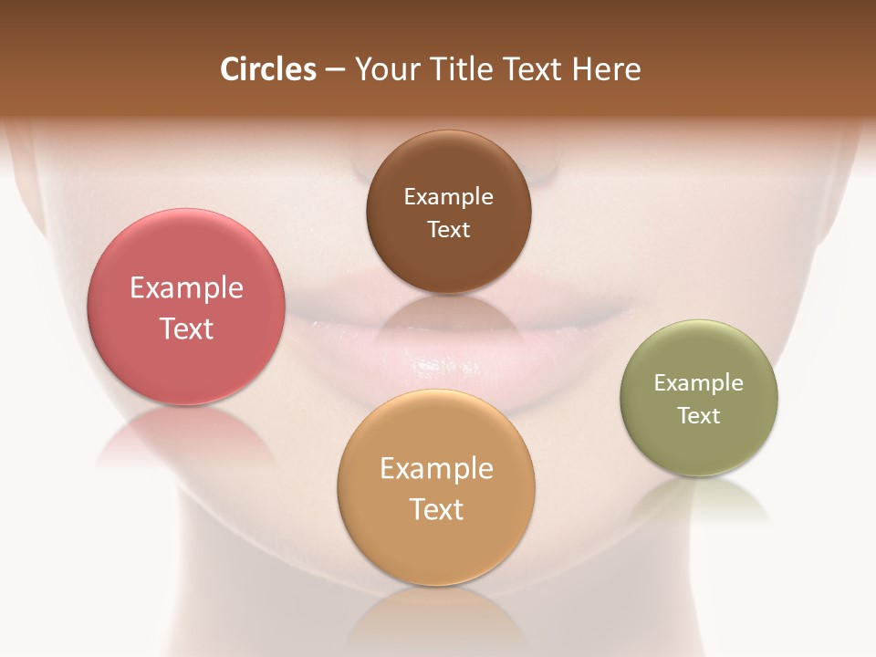 Cube Shape Tall PowerPoint Template