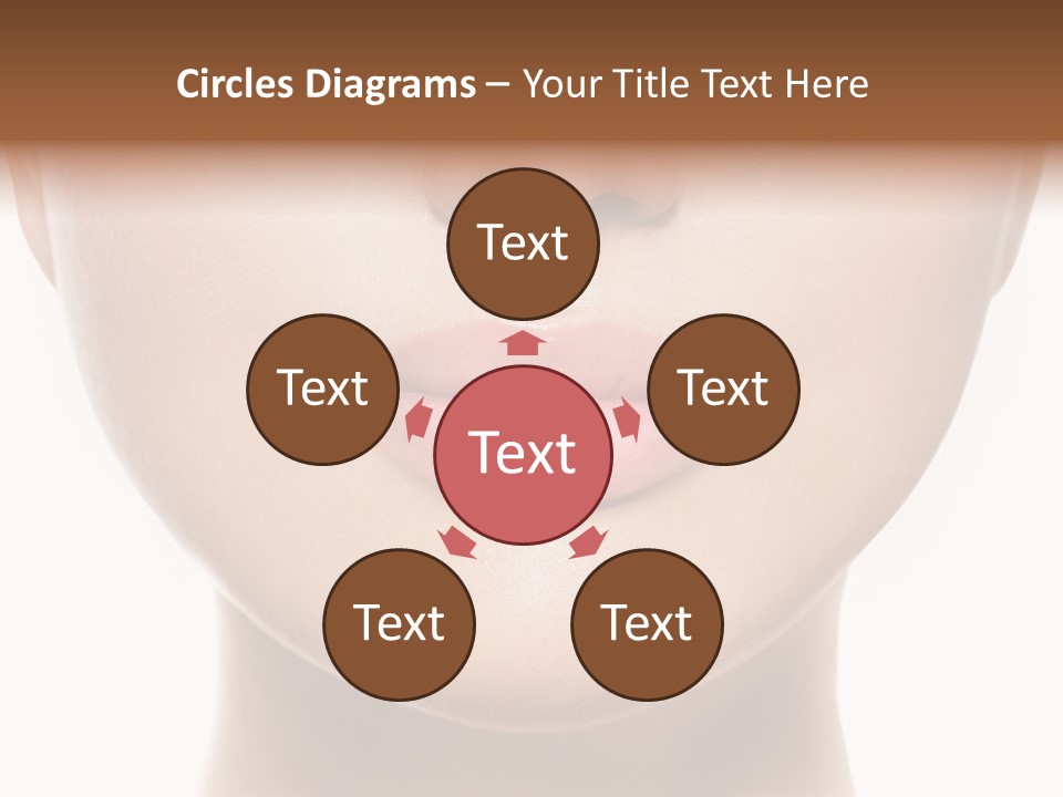 Cube Shape Tall PowerPoint Template