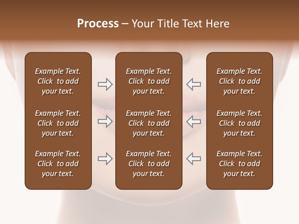 Cube Shape Tall PowerPoint Template