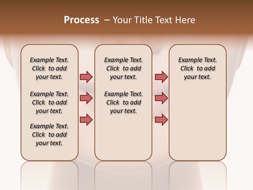 Cube Shape Tall PowerPoint Template
